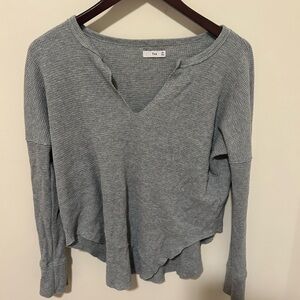 Grey long sleeve TNA